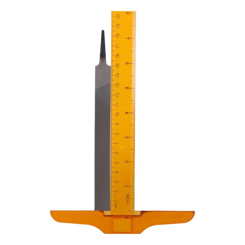 Плоский металлический напильник из высокоуглеродистой стали 6 дюймов Ручные напильники для металла Инструмент для напильника Плоский напильник Дерево