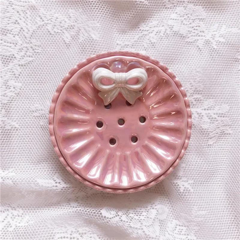 Комплект для ванной комнаты Bowknot, стакан для ополаскивания полости рта, дозатор для мыла, мыльница, керамический набор для мытья посуды, держатель для зубных щеток, набор принадлежностей для ванной комнаты отеля