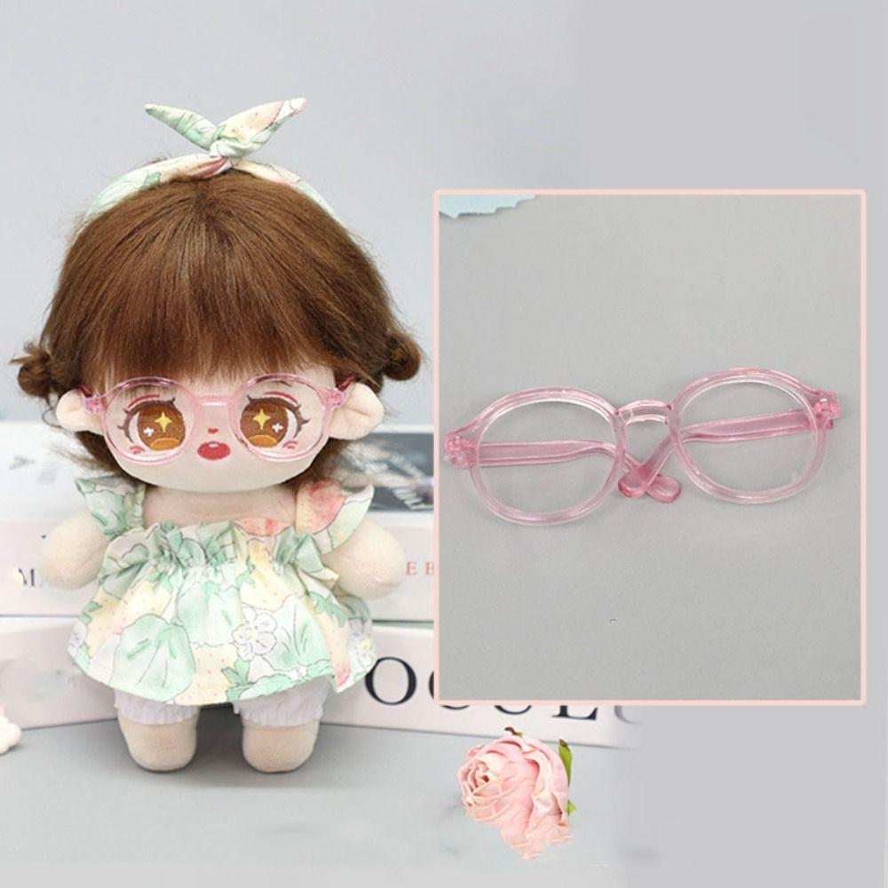 Fashion Doll Glasses Cute Crown Eyeglasses New Cotton Doll Frame 20cm Cotton Dolls