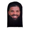 3D Printed Elastic Mesh Full Face Visual Mask Hood Simulation Kanye Kobe Headwear Mascaras Halloween Party Supply Cosplay Props