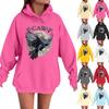 Women's Fashion Casual Long Sleeve Loose Printed Sweatshirt
