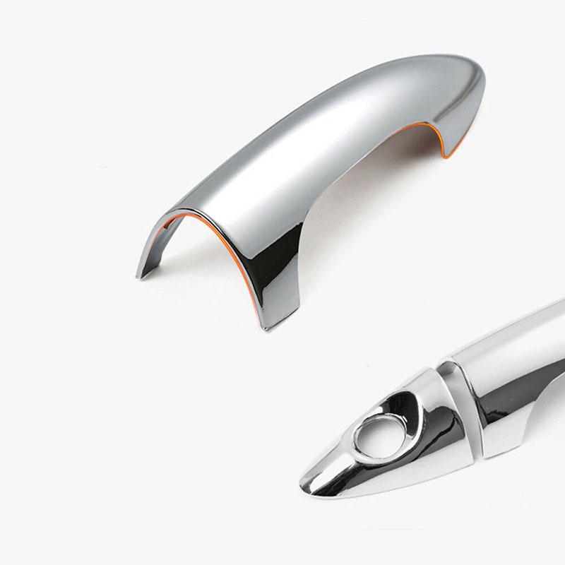 Для Elantra 2011 2012 2013 2014 2015 хромированная отделка дверной ручки комплект