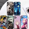 MH105 Чехол для телефона Наруто Учиха Саске для iPhone 7 8 11 12 13 14 15 16 17 16E XS Pro Max XR X SE Air