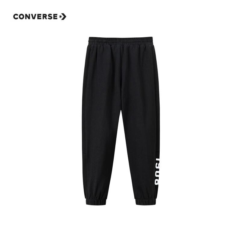 Converse Детские хлопковые повседневные брюки-джоггеры с принтом букв