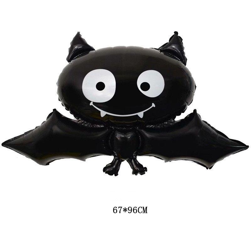 Хэллоуин Украшения Паук Фольгированный Шар Игрушка Летучая мышь Шар Хэллоуин Вечеринка Принадлежности
