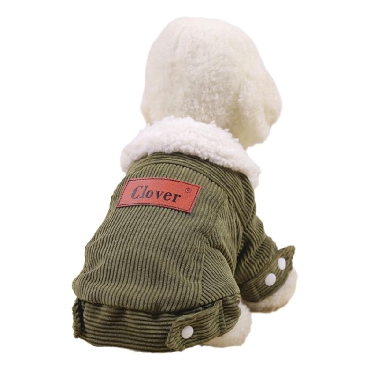 Windproof Dog Jumpsuit with Thick Fleece Liners Dog Winter Warm Padded Jackets