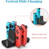 6 In 1 Controller Charger Dock for Nintendo Switch & OLED & Lite Accessories