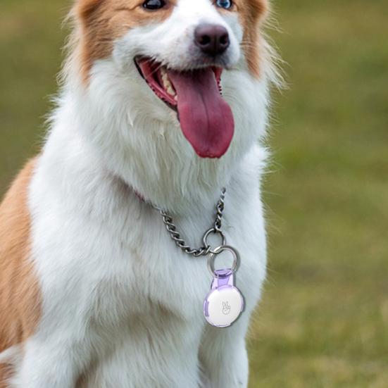 2 шт., прозрачный защитный чехол для держателя AirTag, чехол для трекера с брелоком, зажимом для ремня, портативный