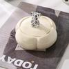 Ceramic ashtray with lid high sense ornaments creative personality living room luxury office trend decoration anti-fly ash