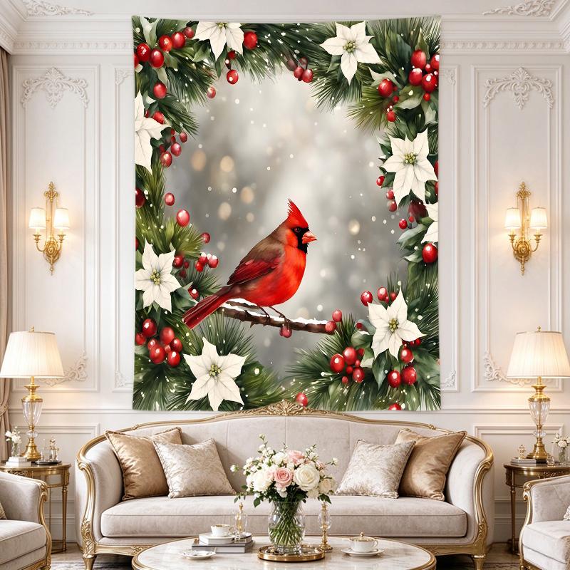 Wall Tapestry Kushina Uzumaki Red Anime Illustration Fan Gift