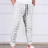 Брюки Спортивные штаны в сетку Повседневные энергичные повседневные клетчатые осенние брюки для занятий спортом