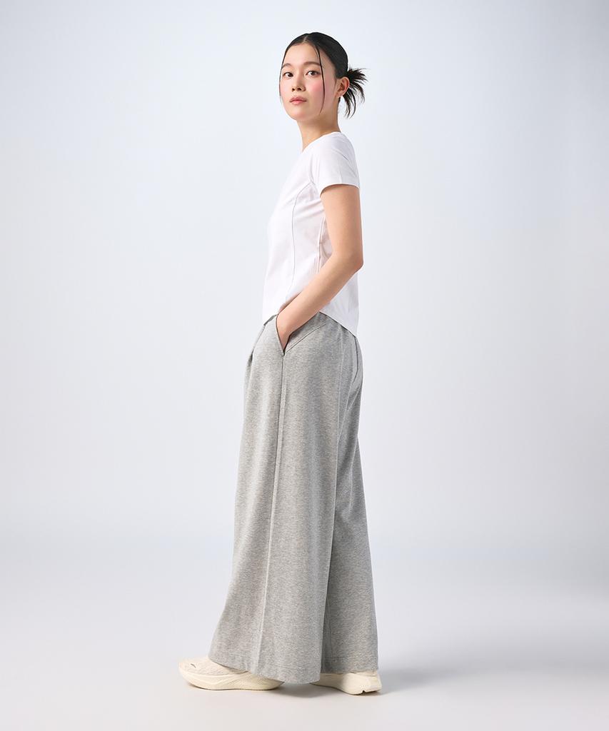 Musinsa Standard Sports Cotton Mesh Maxi-Wide Pants For Women (3 Colors)