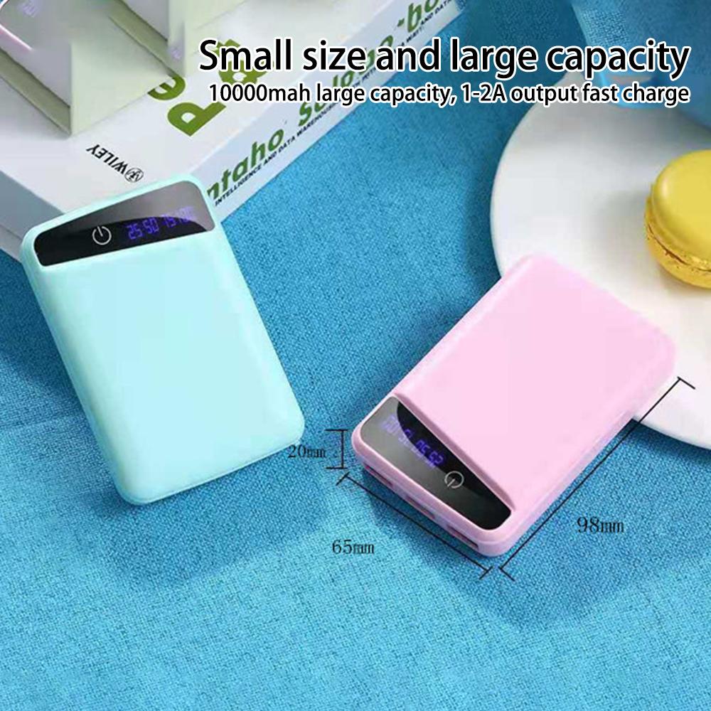 Корпус Power Bank 18650 DIY, 3 USB-выхода, пластиковый корпус с ЖК-дисплеем, корпус для портативного аккумулятора, без пайки