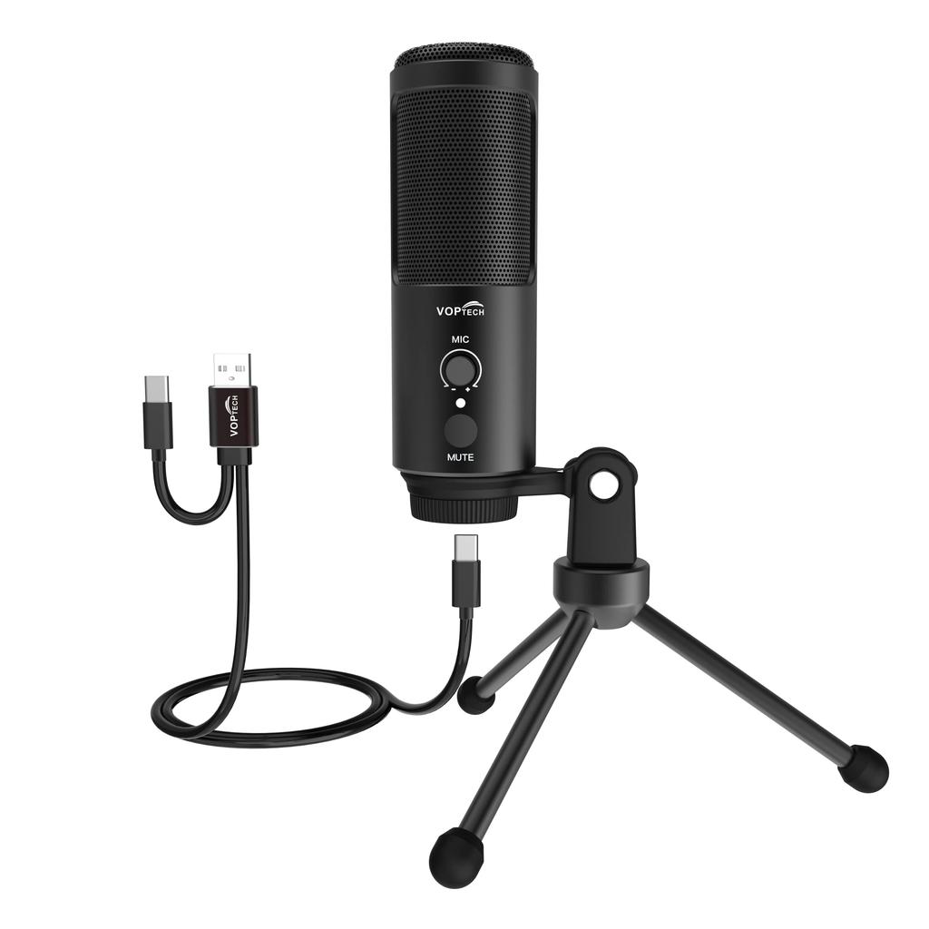 VOPTECH USB Condenser Mic Unidirectional VF10
