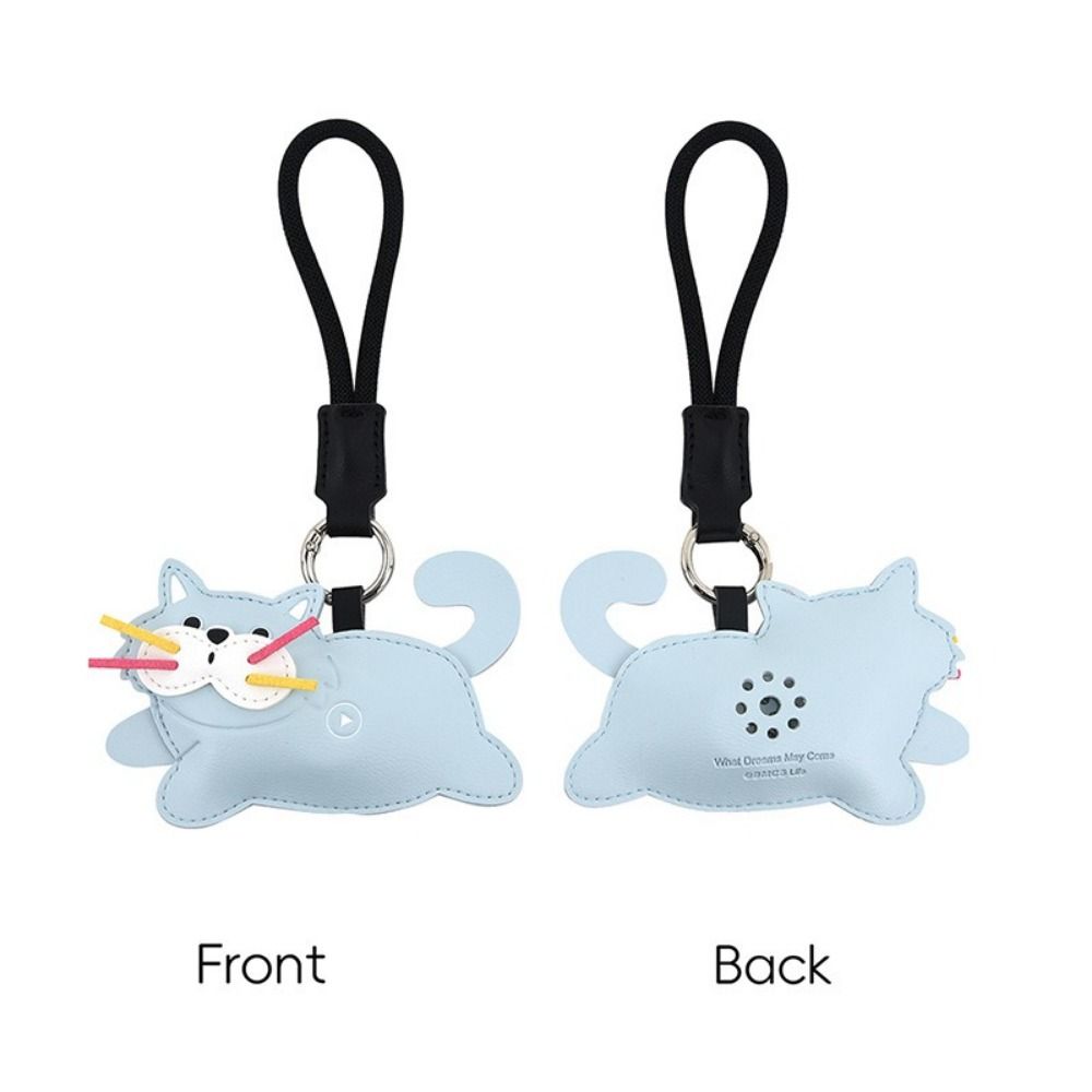 Sound Feature Bag Hanging Pendant Cute Car Key Chain Creative Puppy Keychain Adults Children