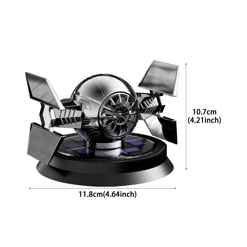 Украшение салона автомобиля вращающийся механический диффузор духов на солнечных батареях Украшение автомобиля вращающийся механический освежитель духов