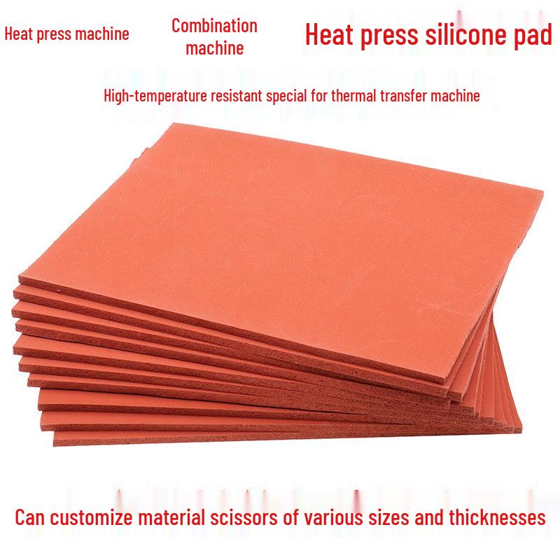38x38 Silicone Heat Press Pad - Heat Transfer Foam Board, High-Temperature Insulation Sponge Pad