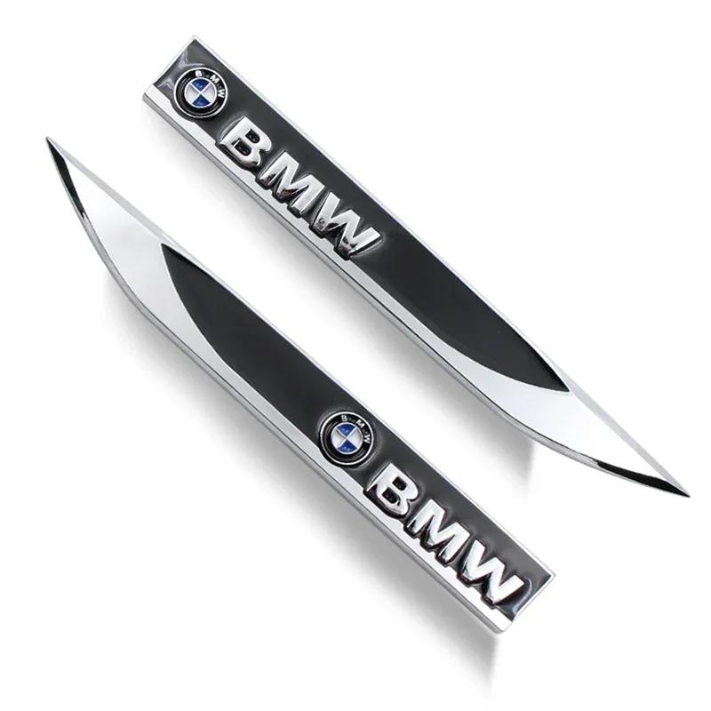CCN1 X4 X5 X6 For BMW 2pcs car blade labeling car body decoration sticker For Bmw x1 x3 x5 x6 z4 f10 f20 f30 e36 e39 e46 e60 e90 Car