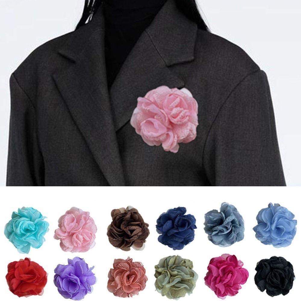 Ювелирные изделия, аксессуары для значков, корсаж, аксессуары ручной работы, брошь на булавке, новая большая брошь с цветком