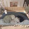 Low Tide In Twilight Anime Room Mats Retro Multiple Choice Living Room Kitchen Rug Non-Slip Welcome Rug