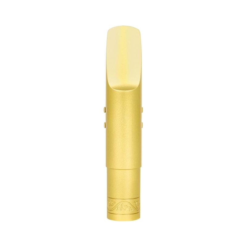 Brass Sax Mouthpieces 5C/6C/7C/8C/9C for Saxophone Professional & Beginner Metal Tenors Saxophone Mouthpiece with Caps