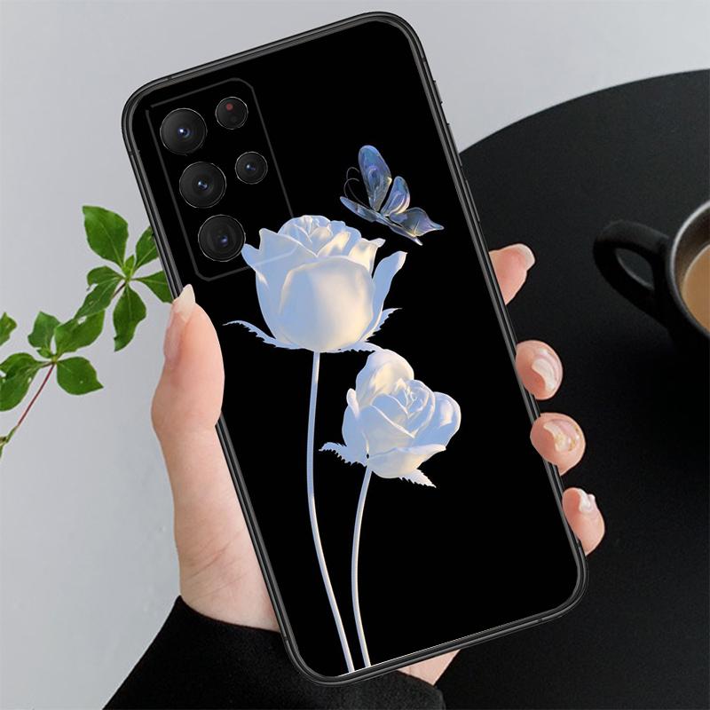 Чехол для телефона Flower Leaf Bird для Samsung A52S A21S A33 A23 A13 A14 A32 A52 A53 A54 A51 A71 M51