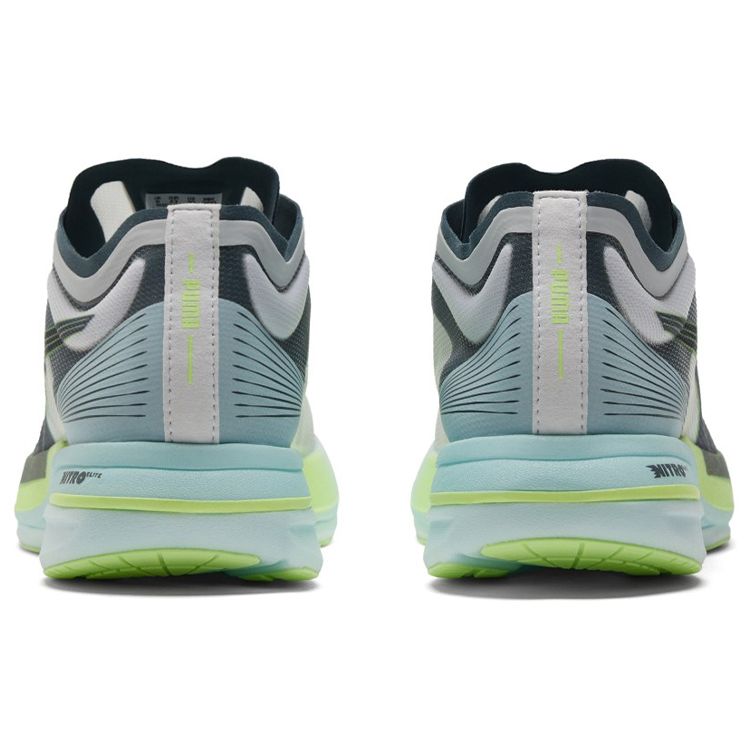 Puma Мужские кроссовки Deviate Nitro Elite White Dark Slate Fizzy-Light 195204-03