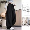 HSTYLE Women's Fleece-Lined Winter Relaxed Fit Cargo Pants