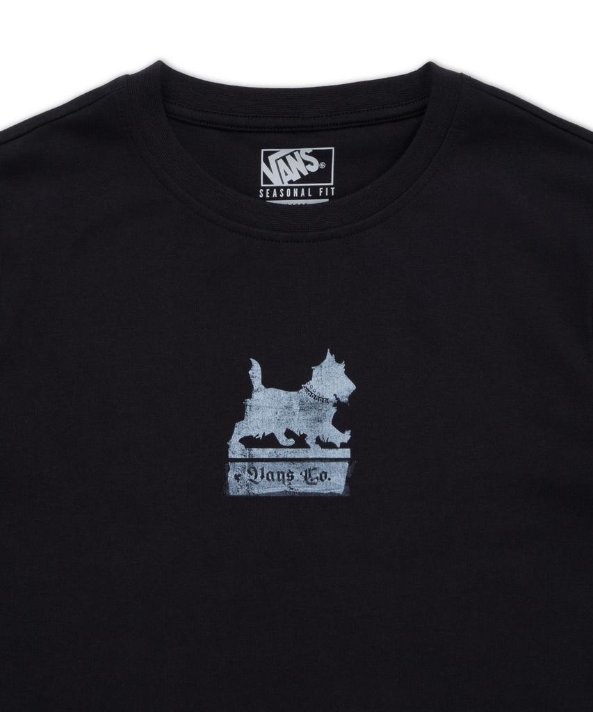 VANS Щенячья футболка в подарок - Черный / Vn000Qj7Blk1