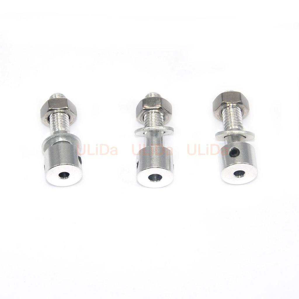 Aluminum Prop Screw Spinner propeller 4.0 / 3.17 / 3.0mm Shaft Motor Propeller Adapter use spinn for RC Plane Airplane Part
