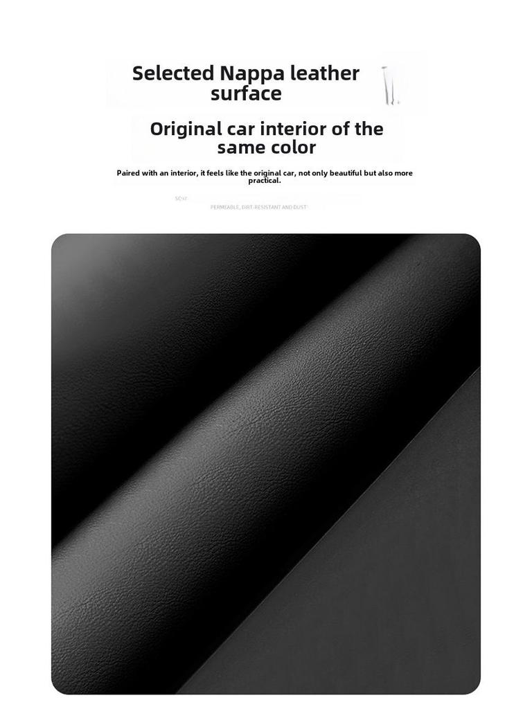 Всесезонные подушки для автомобильных сидений из кожи наппа