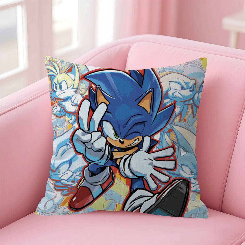 Anime SSuper SSonics Cushion Cover 30x50 Polyester Sofa Cushions Decorative Throw Pillows Home Decoration Pillowcover