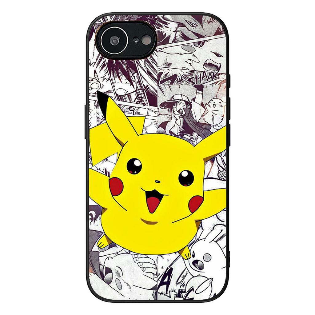 Cute P-Pikachus Charmander P-Pokemons Phone Case for Xiaomi Redmi Note 12 11 10 A3 Pro 10A 10C 12C Note12 5G Protective Cover