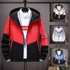 Spring and Autumn New Jacket Men's Loose Casual Teen Hooded Men's Clothing