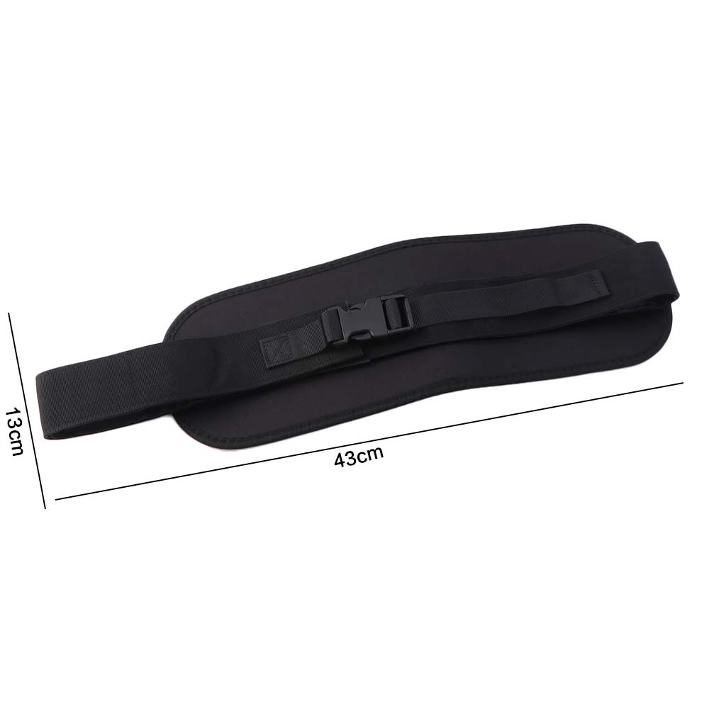 Adjustable Heavy-Duty Dumbbell Band Non-Slip Grip Waist Hip Thrust Pad Exercise