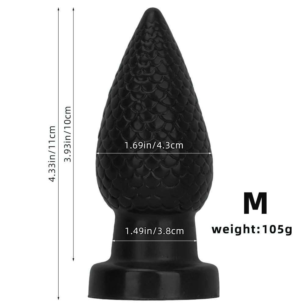 Жидкий силиконовый дракон анальная пробка большая дилдо расширитель ануса фистинг игрушка для мужчин и женщин