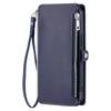 For Motorola Moto G86 5G Case TPU+PU Leather Wallet Phone Cover with Wrist Strap