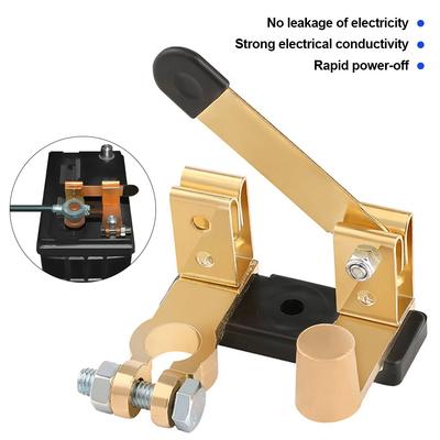 Автомобильный верхний пост нож лезвие главный выключатель аккумулятора выключатель отключения 12 В 24 В для автофургона лодки грузовика