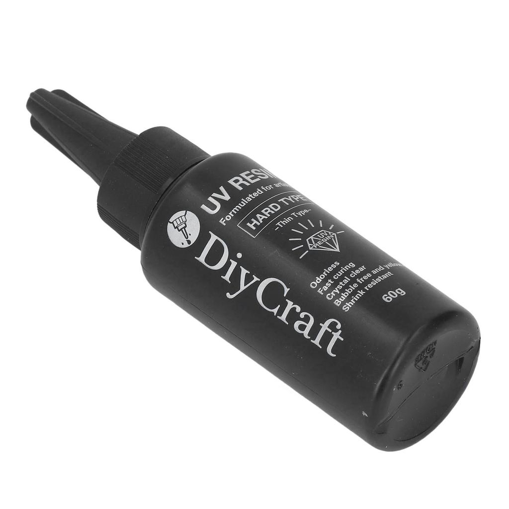 УФ-клей Высокая прозрачность Без запаха Устойчив к пожелтению Быстрое отверждение DIY УФ-клей из смолы Прозрачный