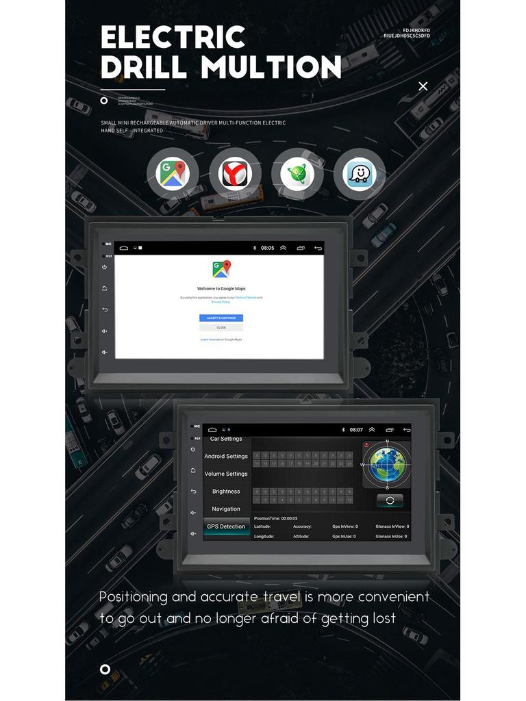 7-Inch Android Bluetooth MP5 Player for Ford F150