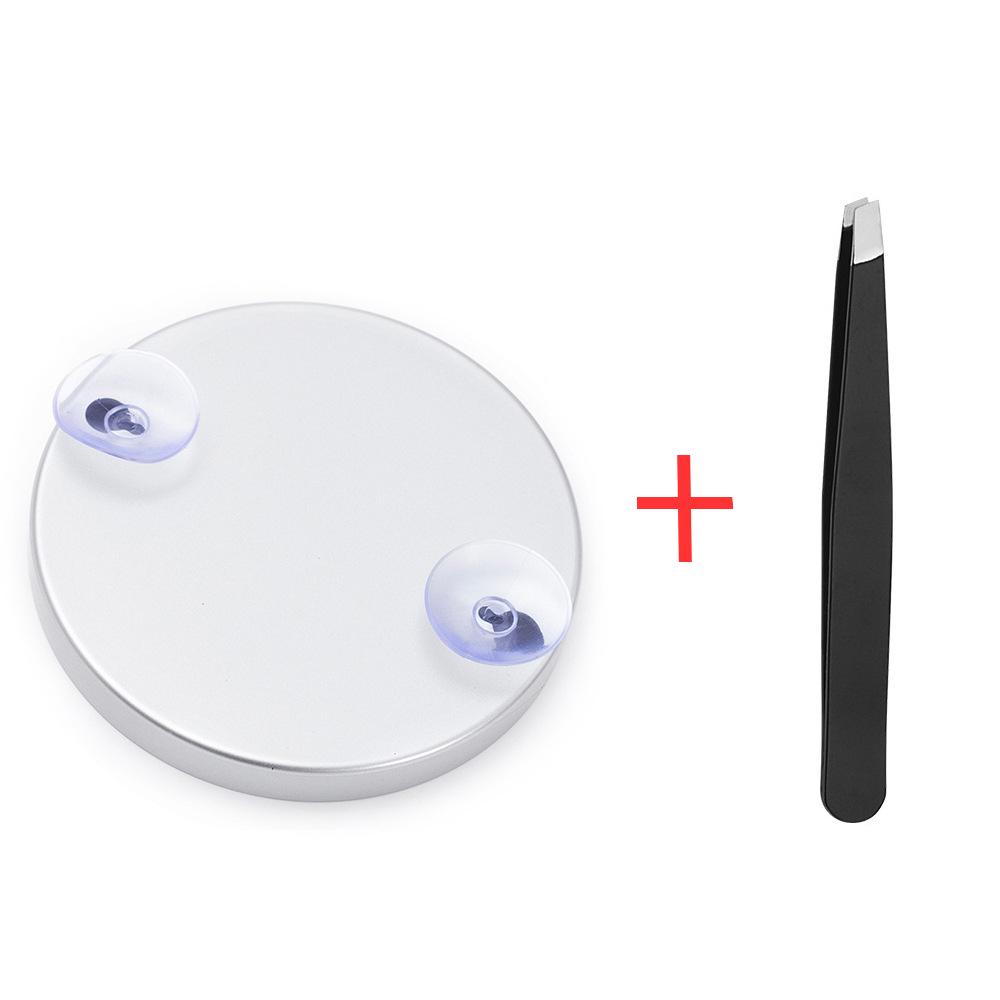 Портативное увеличительное зеркало 20x/30x для удаления черных точек и прыщей с присоской