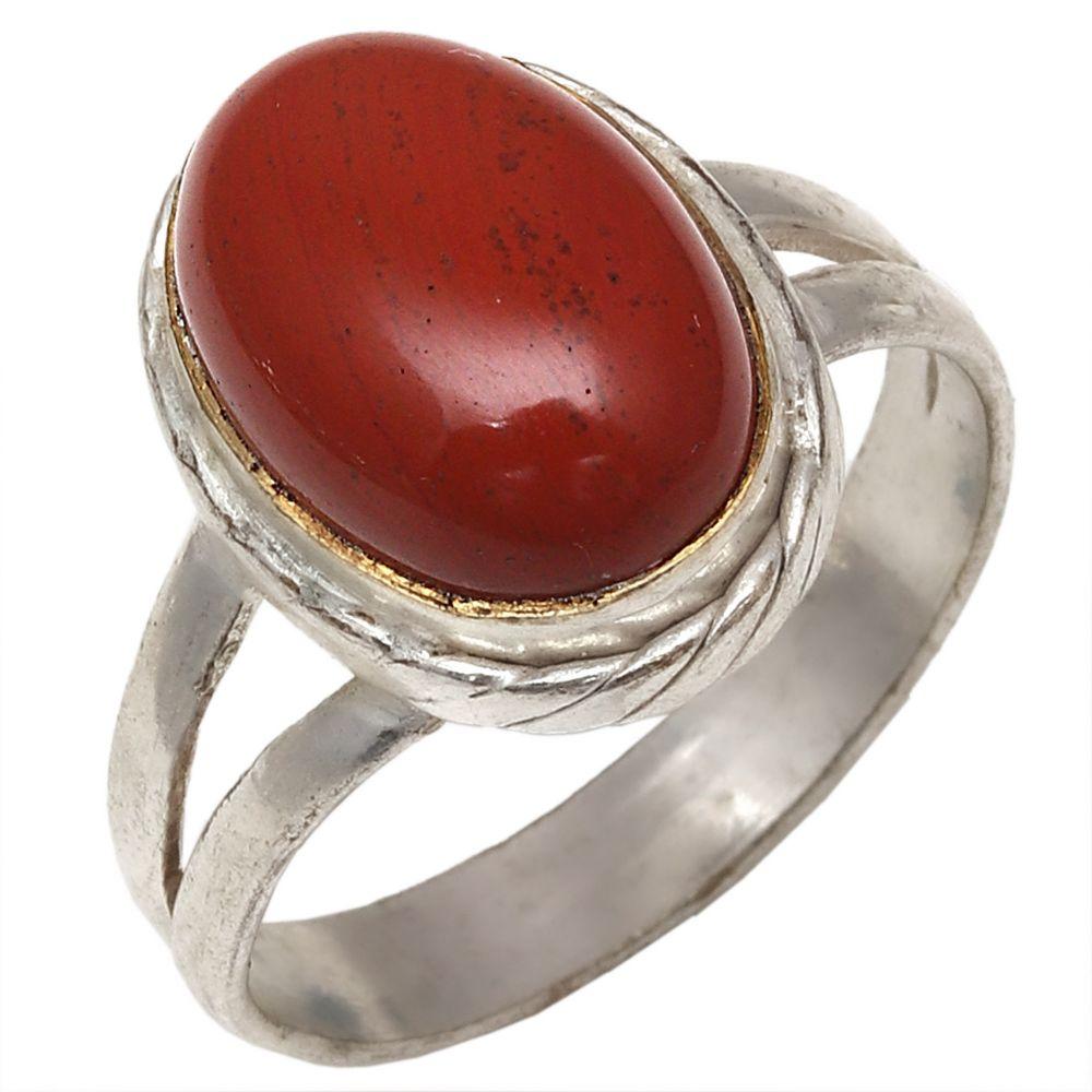 Red Onyx Gemstone Handmade Silver Jewelry "9.5"