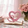 3D Valentine's Day Love Ornament Handicraft Heart Miniature Ornaments  Home Decor