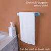 1PC Wall Mounted One Piece Shoe Rack Bathroom Slipper Shelf No Punching Space Saving Shelf Bathroom Hanging Holder