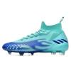 Новые футбольные бутсы большого размера, мужские и детские с шипами для искусственного газона, футбольные бутсы с жесткой подошвой, кроссовки с высоким верхом