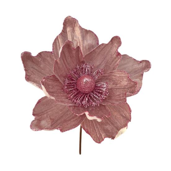 Блестящий искусственный цветок Рождественское украшение DIY Рождественская елка Венок Украшения Искусственный цветок пуансеттии для Рождества Нового года Свадебной вечеринки Праздника