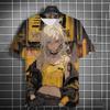 Sexy Anime Girl 3D Printed T-shirt Top Men's and Women's Fashionable Sports Plus Size T-shirt Sexy Girl Summer T-shirt Children's Clothing