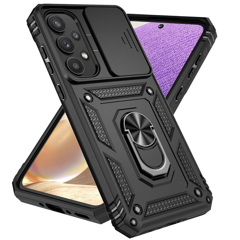 Для Samsung Galaxy A05 A05S A15 A35 A55 чехол-кольцо держатель бронированный противоударный чехол для Galaxy A 05 05S 15 35 55 защитная крышка объектива