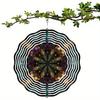 360 Degree Rotating Hook 10 Inch Hanging Wind Spinner for Balcony Garden Decoration Artistic Wind Spinner Outdoor Decor