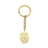 Stainless Steel Rune Pendant Keychain Bottle Fruit Shaped Keyring Key Holder Backpack Decoration Jewelry for Women Man